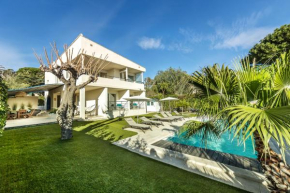 Villa Montfleuri, vieille ville à pieds, vue mer, piscine, 8 pers
